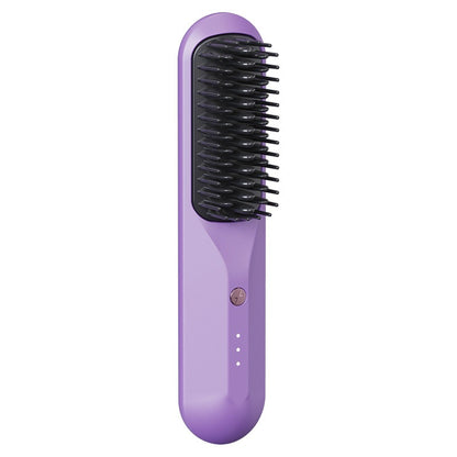 Household and business travel wireless portable electric heating small shape straightening comb