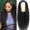 European and American Women's Wig Small Lace Center Deep Wave Long Curly Wig Headband Lace Wigs