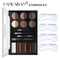 Professional Eyebrow Enhancers Cream Powder Palette Brow Stamp Kit Tattoo Makeup Contour Waterproof Tint Stencil Eyebrow Pencil