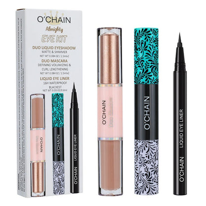 O'CHAI NMascara, long, thick, curling eyeliner, ultra-fine waterproof, non-smudge liquid eyeshadow