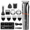 New 6 in 1 Multifunctional Hair Clippers Electric Hair Clippers Rechargeable Water Wash LCD Digital Display Haircutting Set