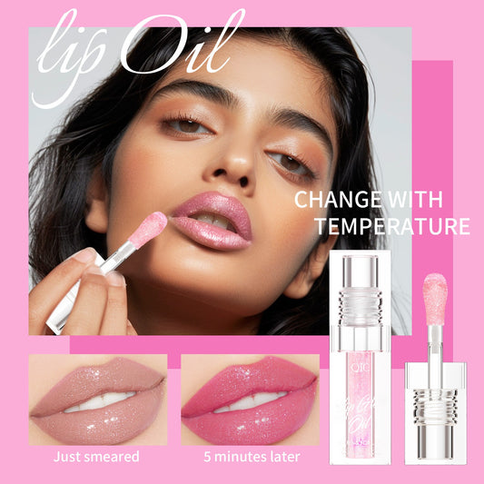 QIC color-changing lip oil Lip Oil lip oil moisturizing lips lip gloss lip gloss oil