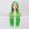 Wig Female Long Hair Chemical Fiber Front Lace Natural Simulation Wig Headgear Medium Long Hair Headgear